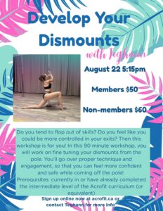 Develop Your Dismounts w/ Teghann